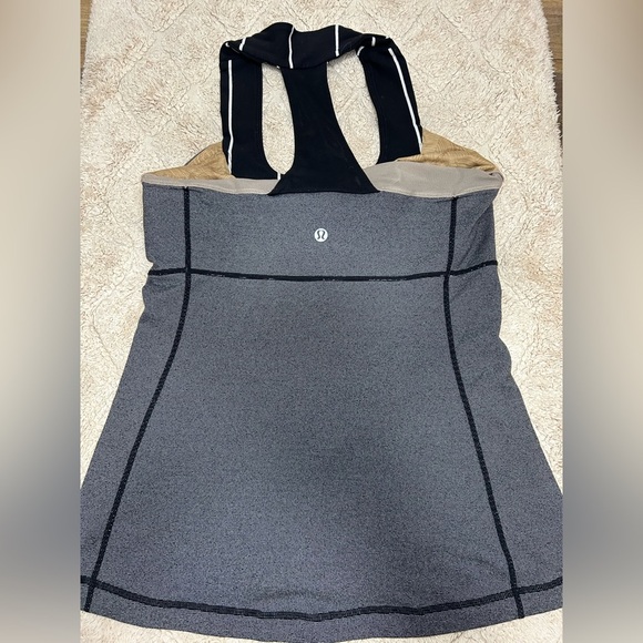 lululemon athletica Black and Gray Tank Top - Picture 3 of 4